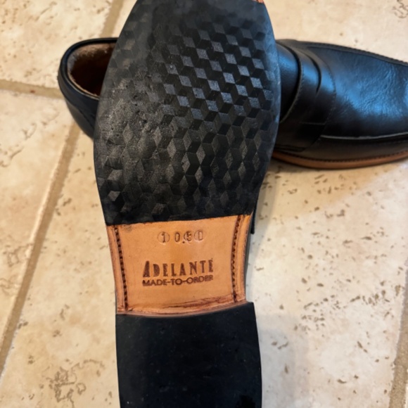 Adelante Luca Loafer Onyx Size 10.5 D - Picture 2 of 5